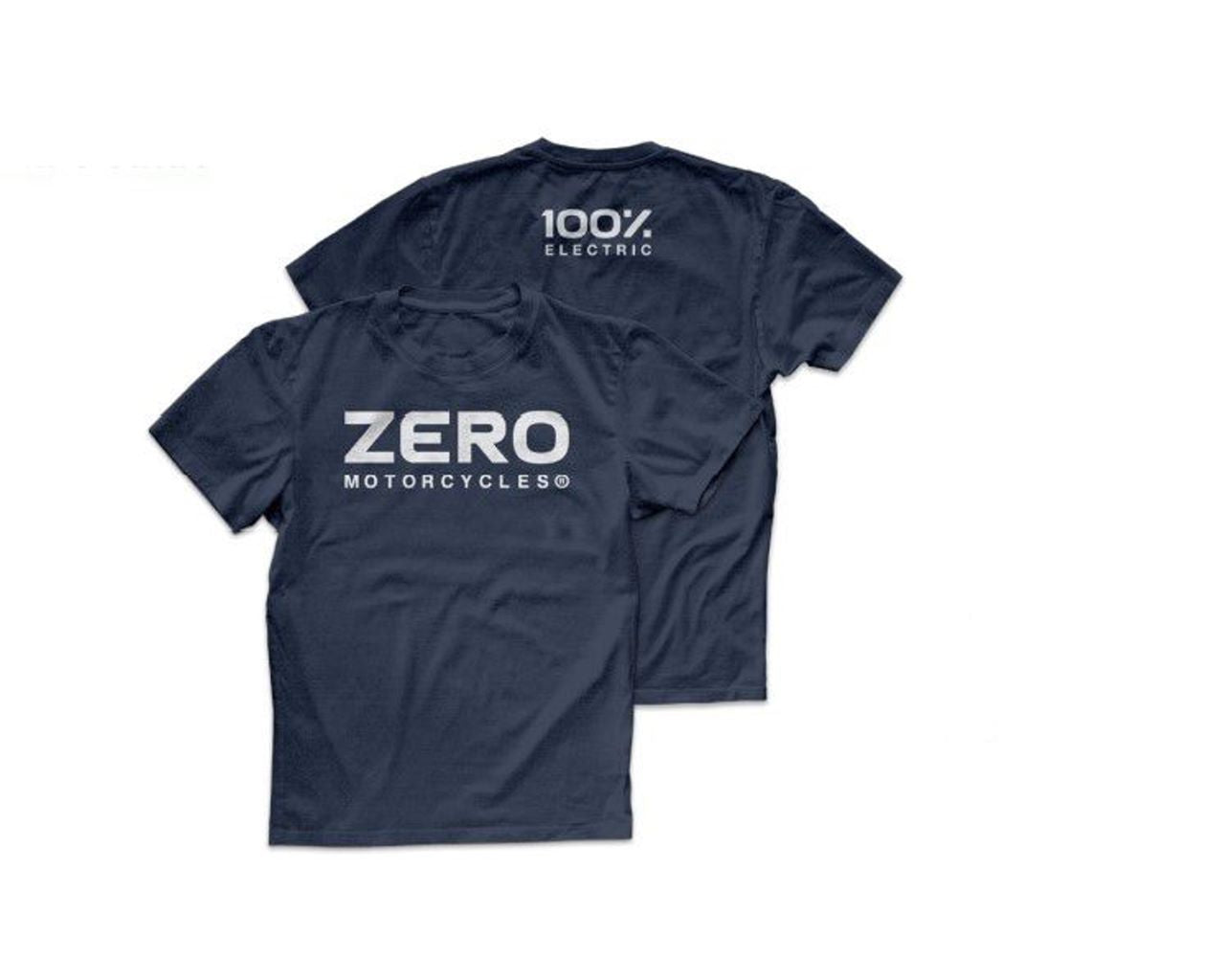 Zero Motorcycles Logo Tee Shirt - Navy Heather 