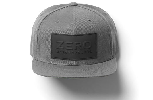 ZERO Motorcycles Logo Patch Baseball Cap Dark Grey 11-08094
