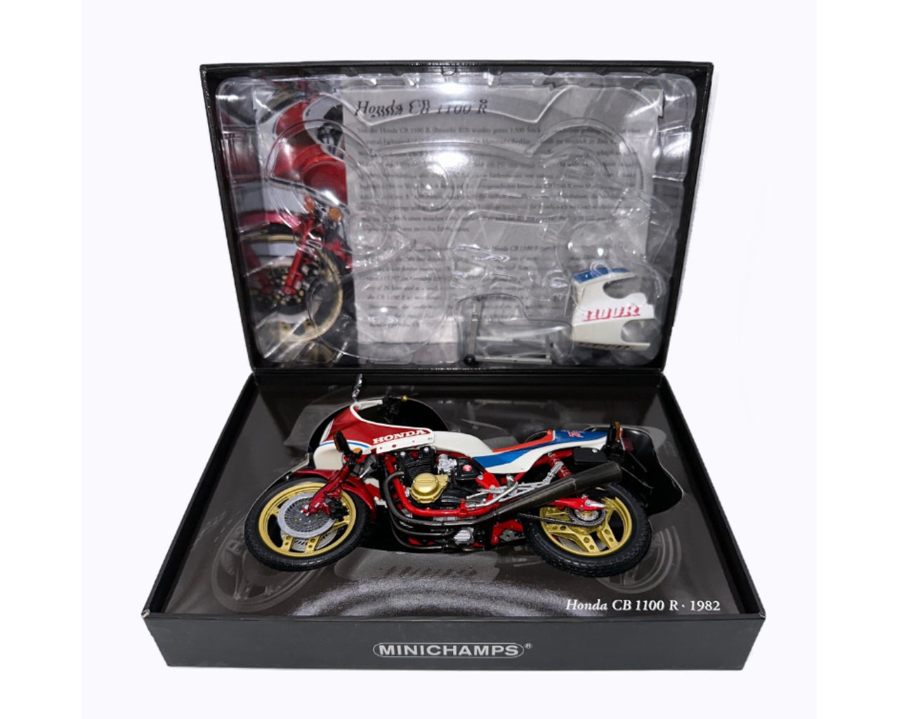 Minichamps Honda CB1100R 1982 Diecast 122161700 New Old Stock