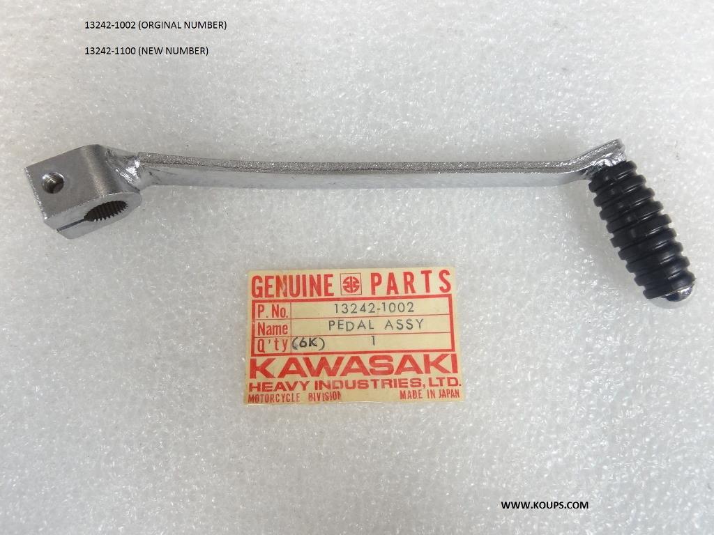 Kawasaki OEM Gear Shift Change Lever 13242-1100 13242-1002 KZ1000 LTD