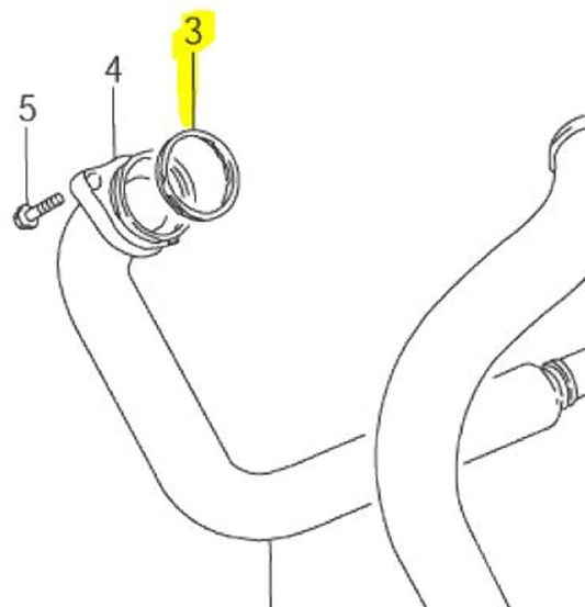 Suzuki OEM Replacement Exhaust Gasket 14181-45C00