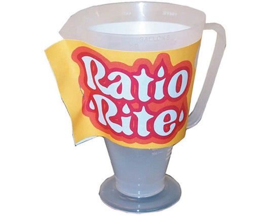 Kam-Tech Ratio Rite Cup Ratios from 16:1 to 70:1 In 1 2 & 2.5 Gallons