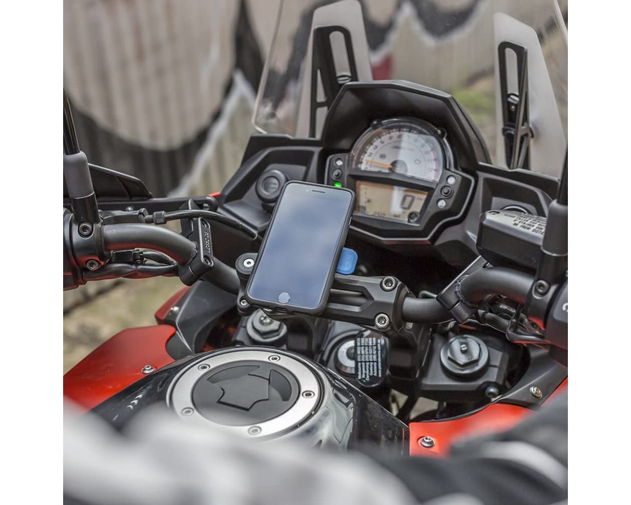 Quad Lock Motorcycle Handlebar Mount suits bar sizes 22mm, 25mm, 28mm, 32mm  230974
