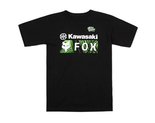 Kawasaki Team Green Fox T-Shirt Black 