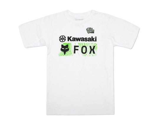 Kawasaki Team Green Fox T-Shirt White 