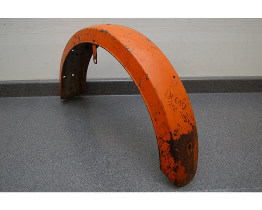 Ducati Orange Rear Fender OEM 350 Monza 350FENDERORANGE Used