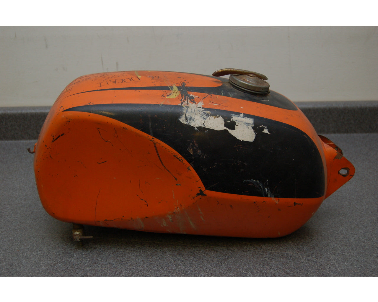 Ducati Orange Gas Tank OEM 350 Monza 350GASTANKORANGE Used