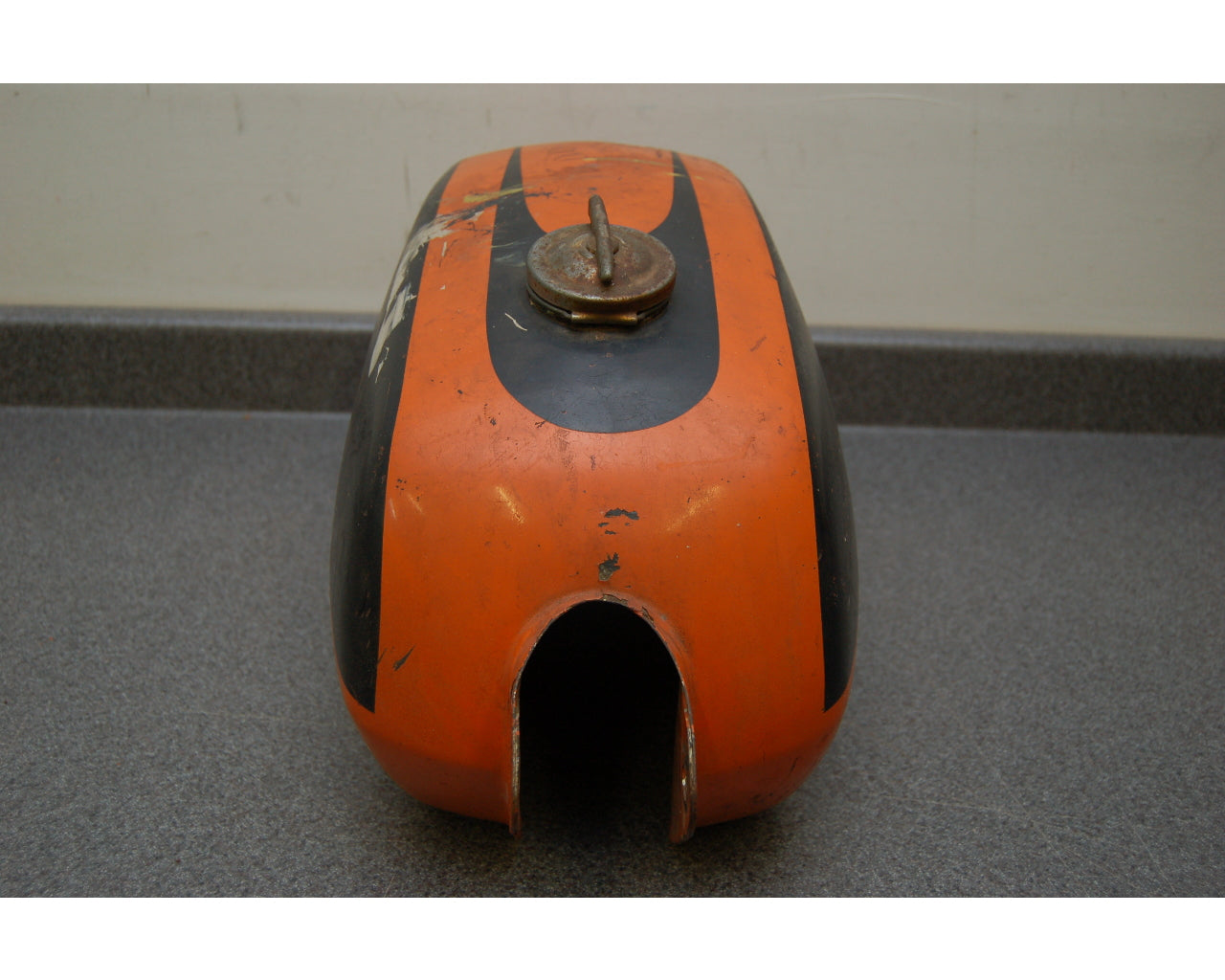 Ducati Orange Gas Tank OEM 350 Monza 350GASTANKORANGE Used