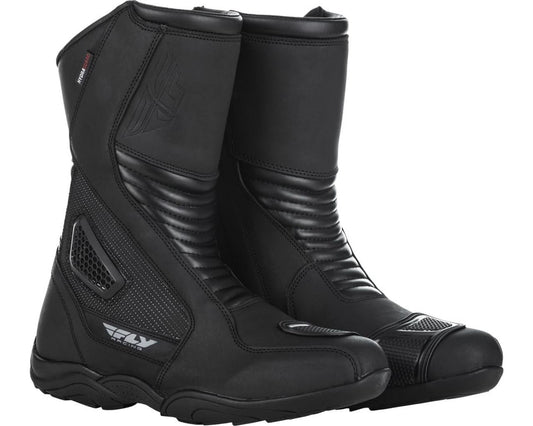 FlyRacing Milepost Street Waterproof Riding Boots Black 