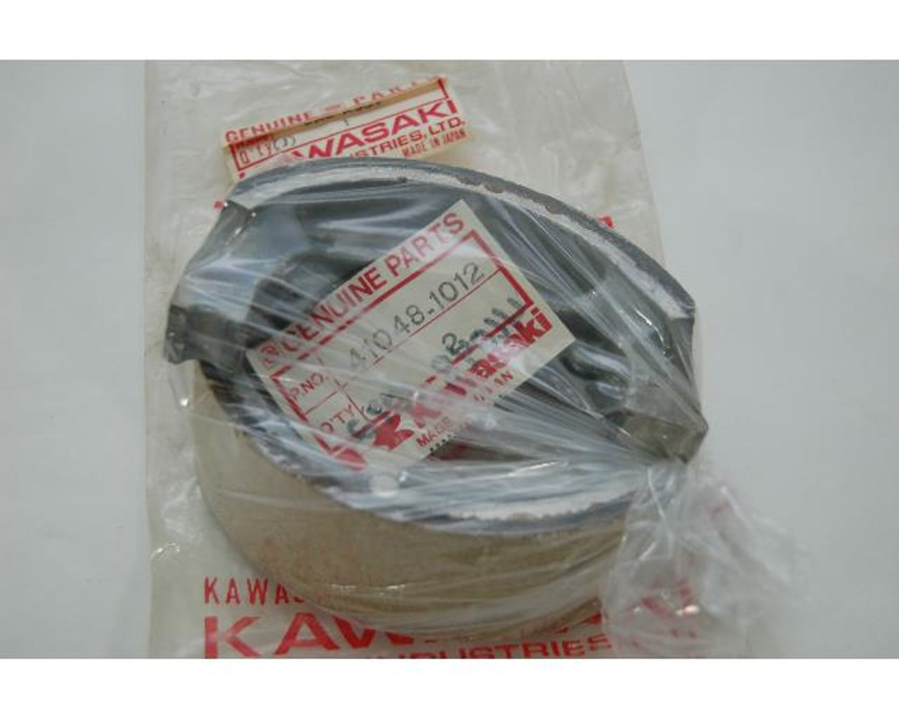 Kawasaki OEM Rear Brake Shoes Set of 2 KLR250 KDX200 KE175 41048-1084