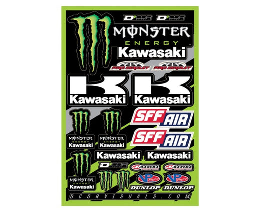 Kawasaki Monster Energy Team Decal Sheet SFF Air VP 4320-2235