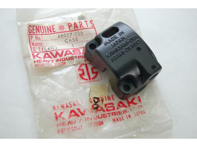 Kawasaki OEM NOS Left Handlebar Control Switch Lower Case Half