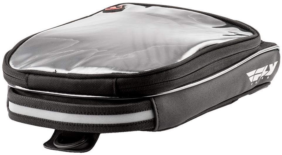 Fly Mini Tank Bag Magnetic and Strap On Mount Black 2.5 Liter Capacity