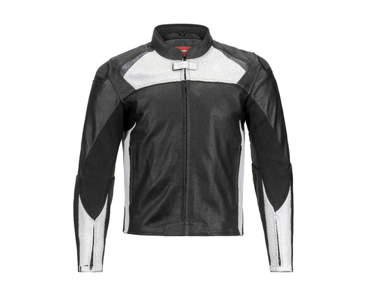 Noru Maruchi Leather Jacket Black/White