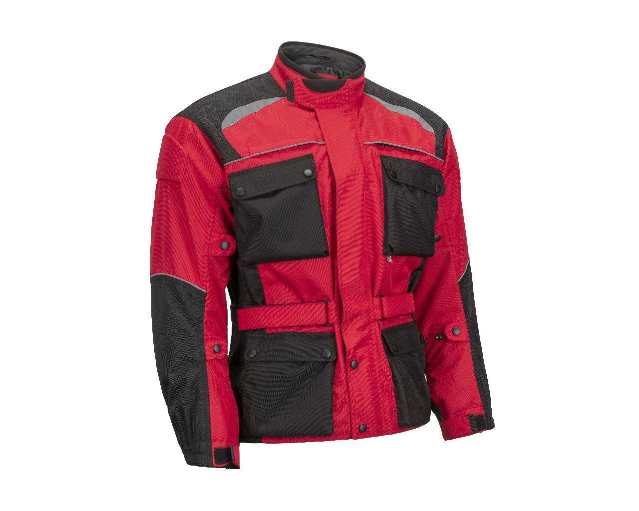 Noru Bosui 3/4 Waterproof Jacket Black/Red