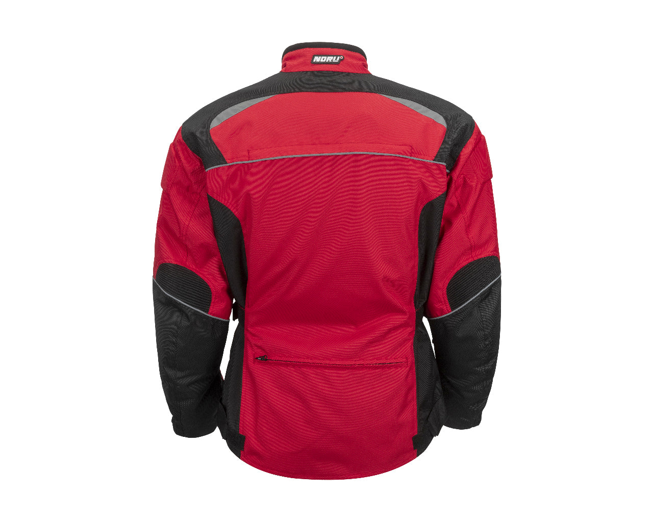 Noru Bosui 3/4 Waterproof Jacket Black/Red