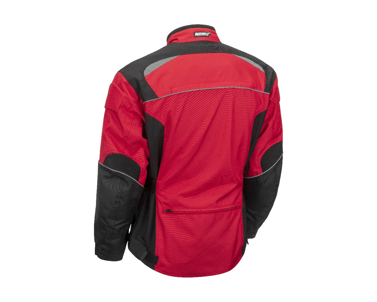 Noru Bosui 3/4 Waterproof Jacket Black/Red