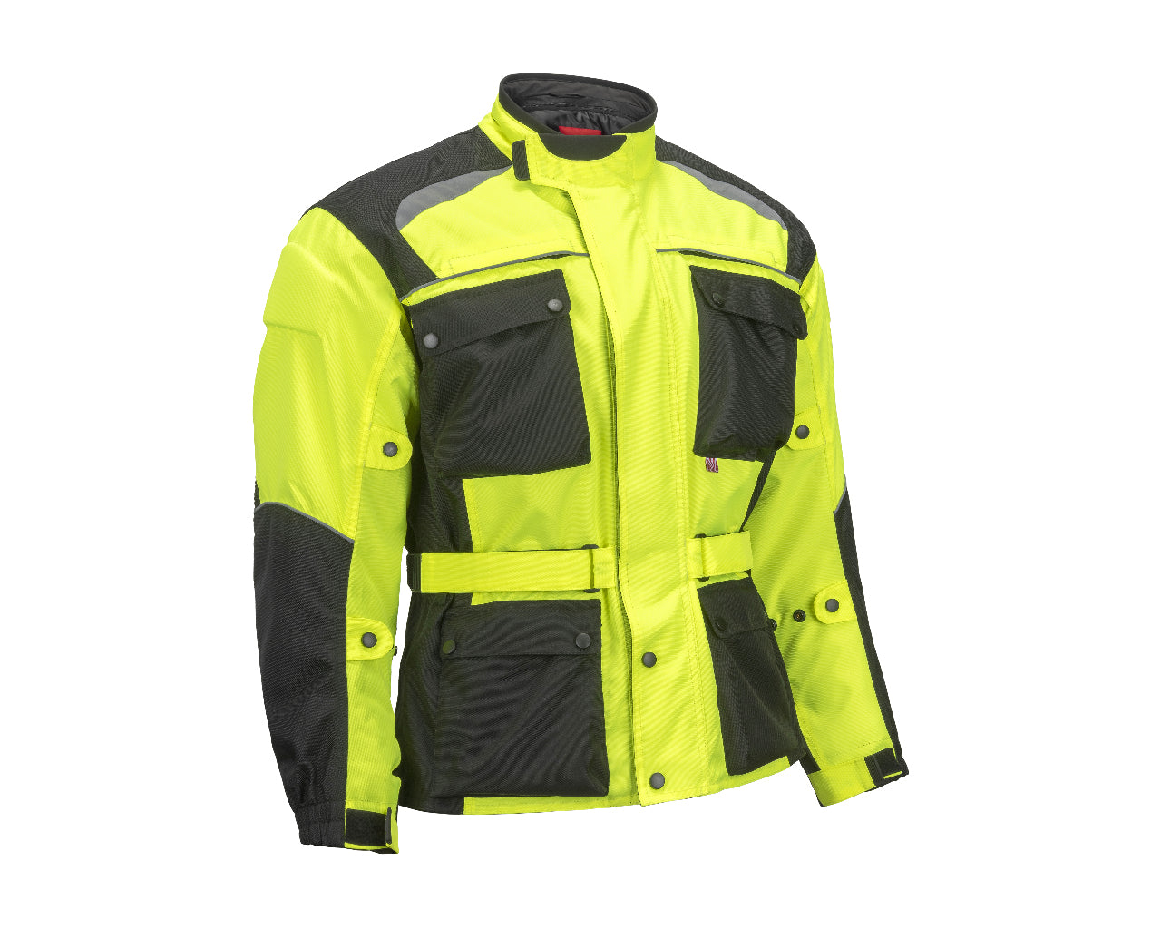 Noru Bosui 3/4 Waterproof Jacket Blacl/Fluoresent Yellow