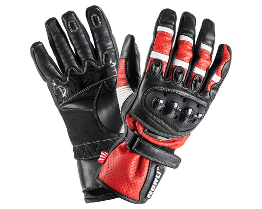 Noru Sokudo Glove Black/White/Red