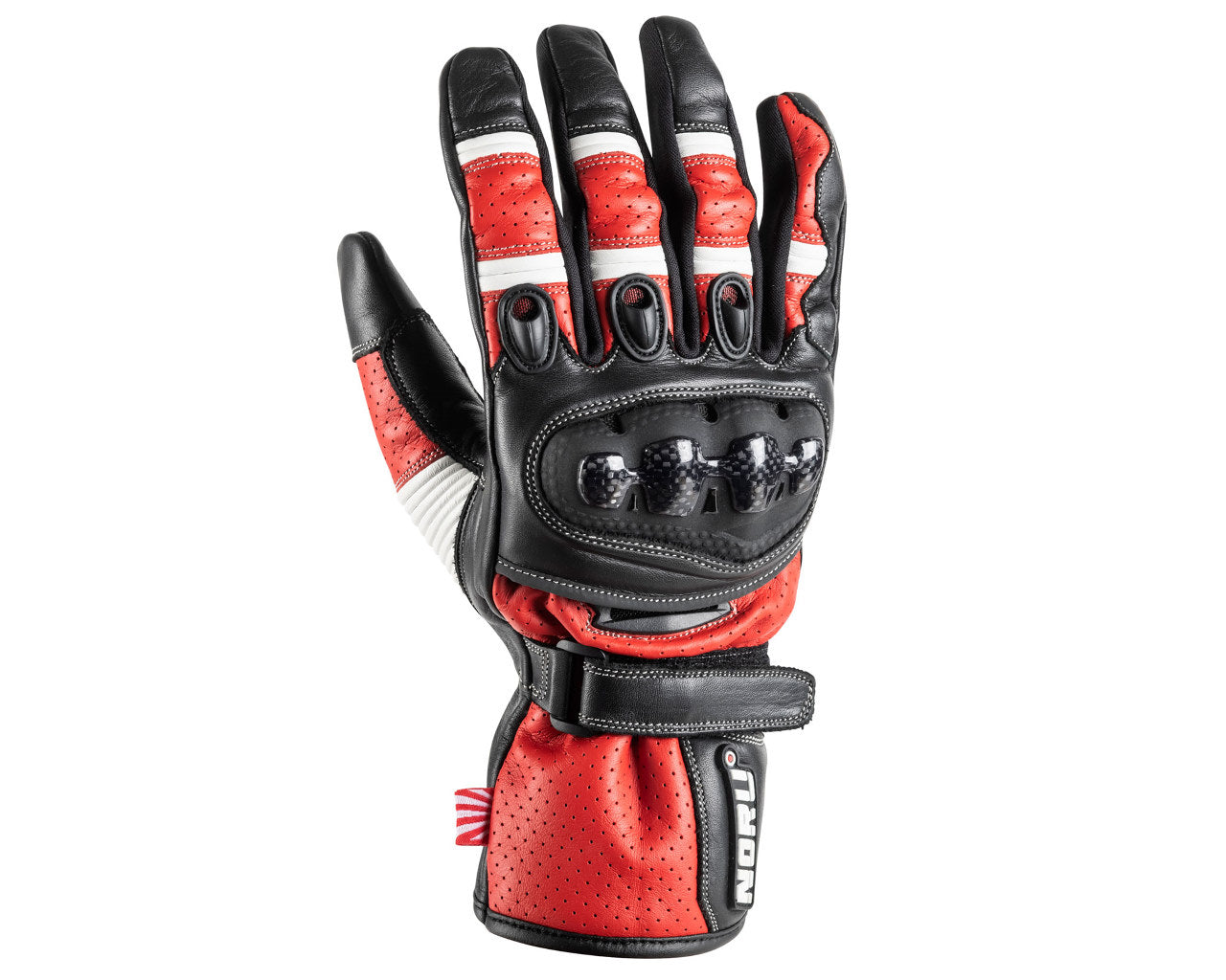 Noru Sokudo Glove Black/White/Red