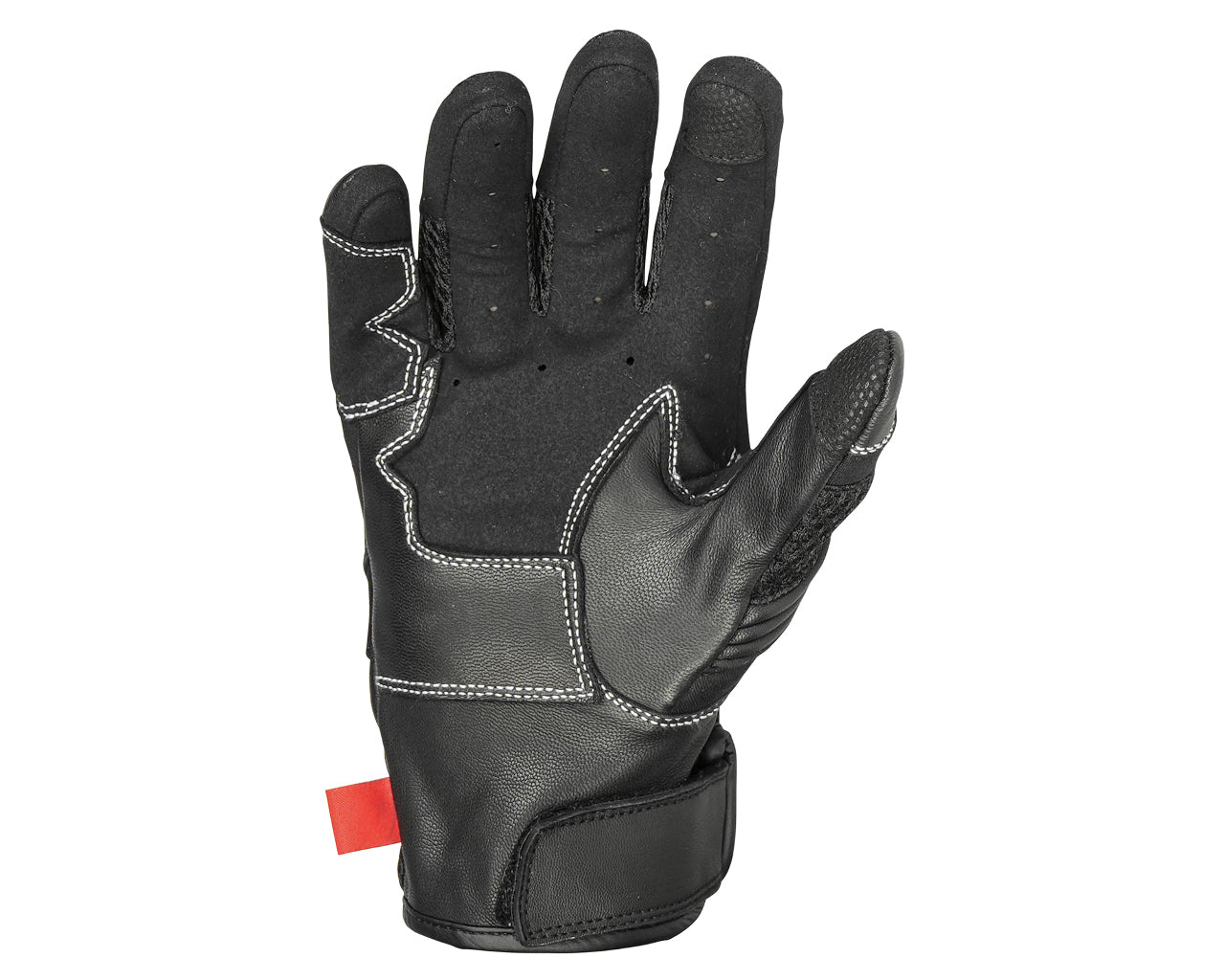 Noru Women's Kiryu Mesh Motorcycle Gloves Black 