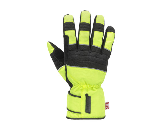 Noru Kiji Waterproof Glove Black/Fluoresent Yellow