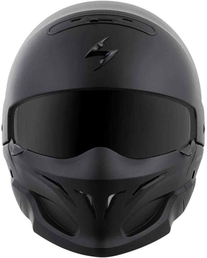 Scorpion 3-in-1 Covert Motorcycle Helmet Matte Black 