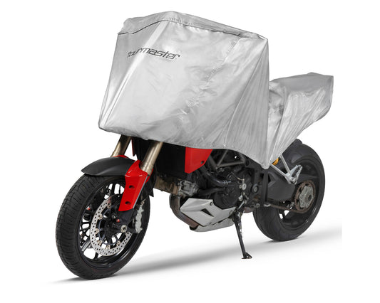 TourMaster Select Waterproof Half Motorcycle Cover Silver 