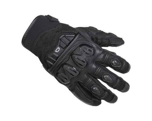 Cortech Men's Hyper Flow Motorcycle Street Glove  Black 