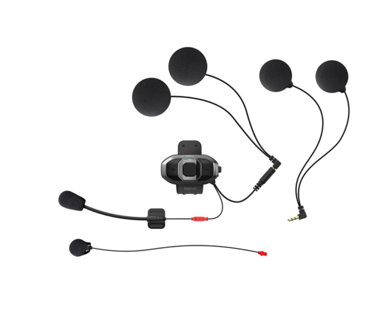 Sena SF4 Single Pack Bluetooth 4 WAY Helmet Communication System HD Speakers 