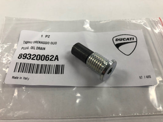 Ducati OEM Oil Drain Plug 89320062A Diavel Monster Streetfighter Scrambler