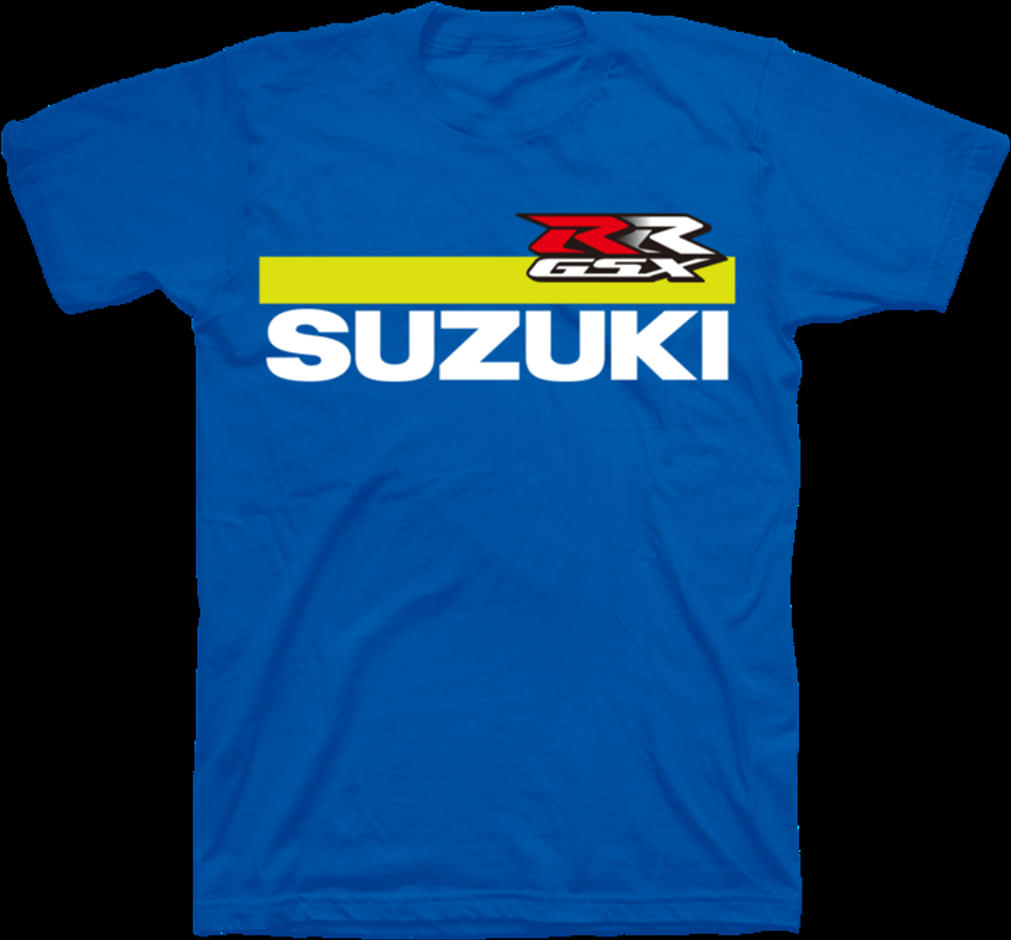 Suzuki GSX-RR MotoGP Short Sleeve T-Shirt Blue 