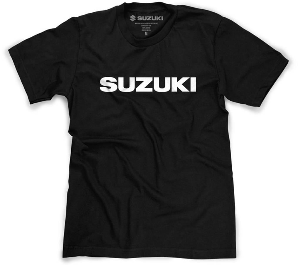 Suzuki Logo Short Sleeve T-Shirt Black 