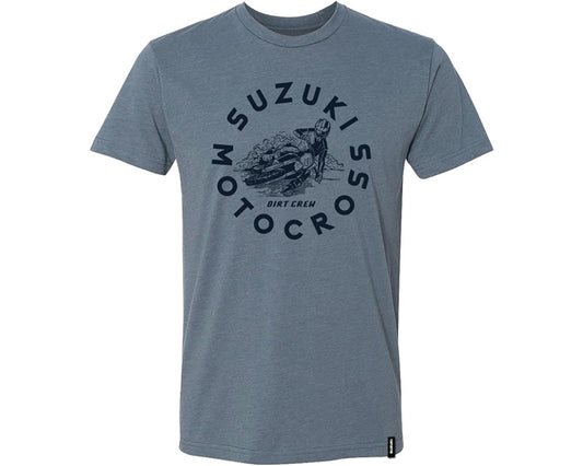 Suzuki Motocross T-Shirt Blue 