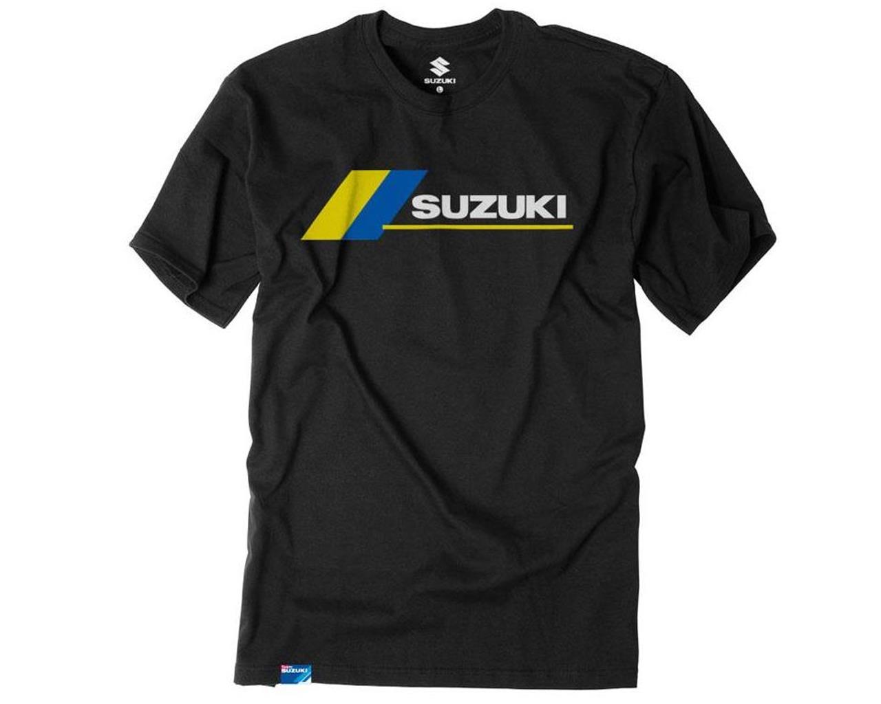 Suzuki Team Motocross MX T Shirt Black 990A0-16275
