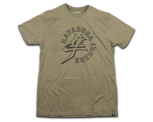 Suzuki Hayabusa Kanji Logo T-Shirt Green 