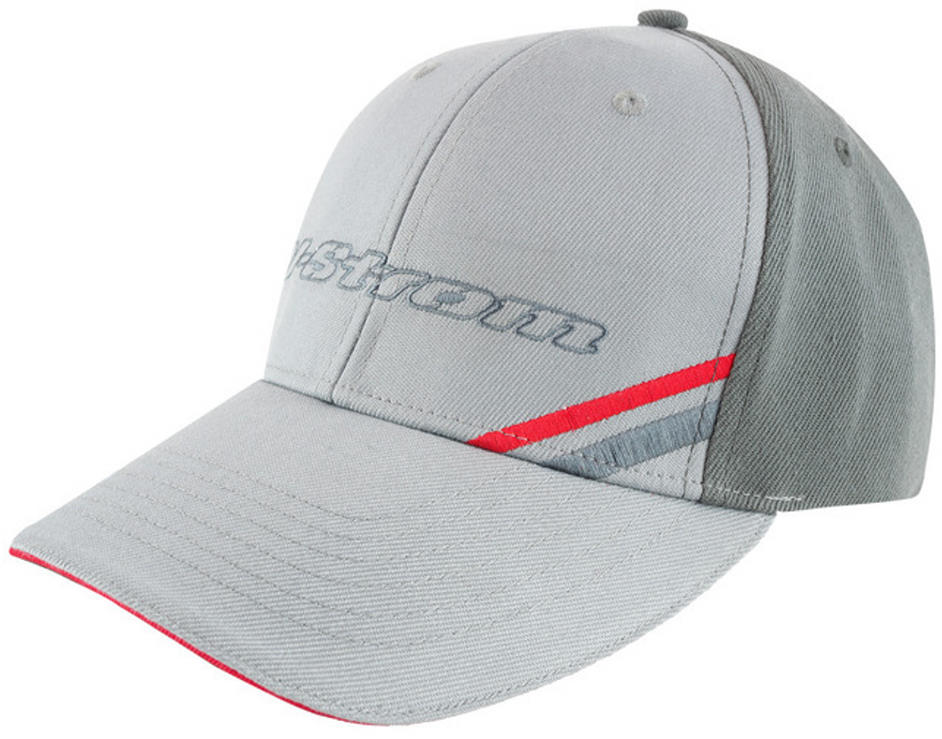 Suzuki V-Strom DL Embroidered Logo Adjustable Hat Grey Red