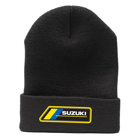 Suzuki Team MX Supercross Black Race Team Knit Beanie 990A0-17182