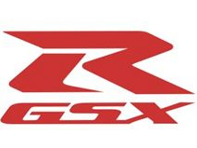 Suzuki Die-Cut GSXR Gixxer Logo Red Decal Reflective