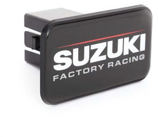 Suzuki Factory Racing 2" Hitch Cover Black 990A0-19215