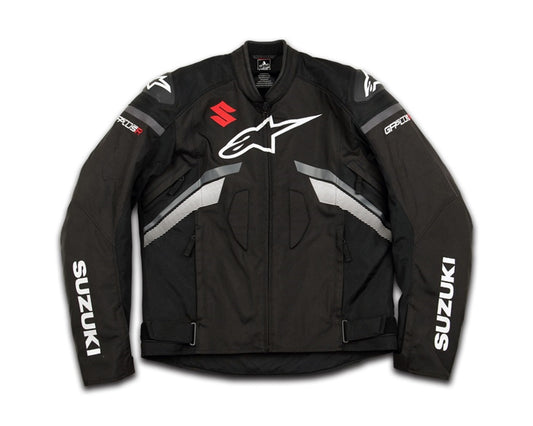 Suzuki T-GP Plus R V3 Textile Riding Jacket Black 