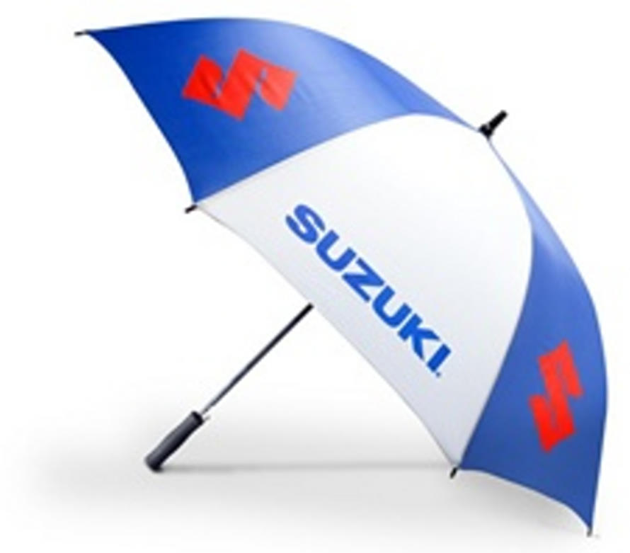 Suzuki Blue and White Umbrella 990A0-99178 Golf Umbrella