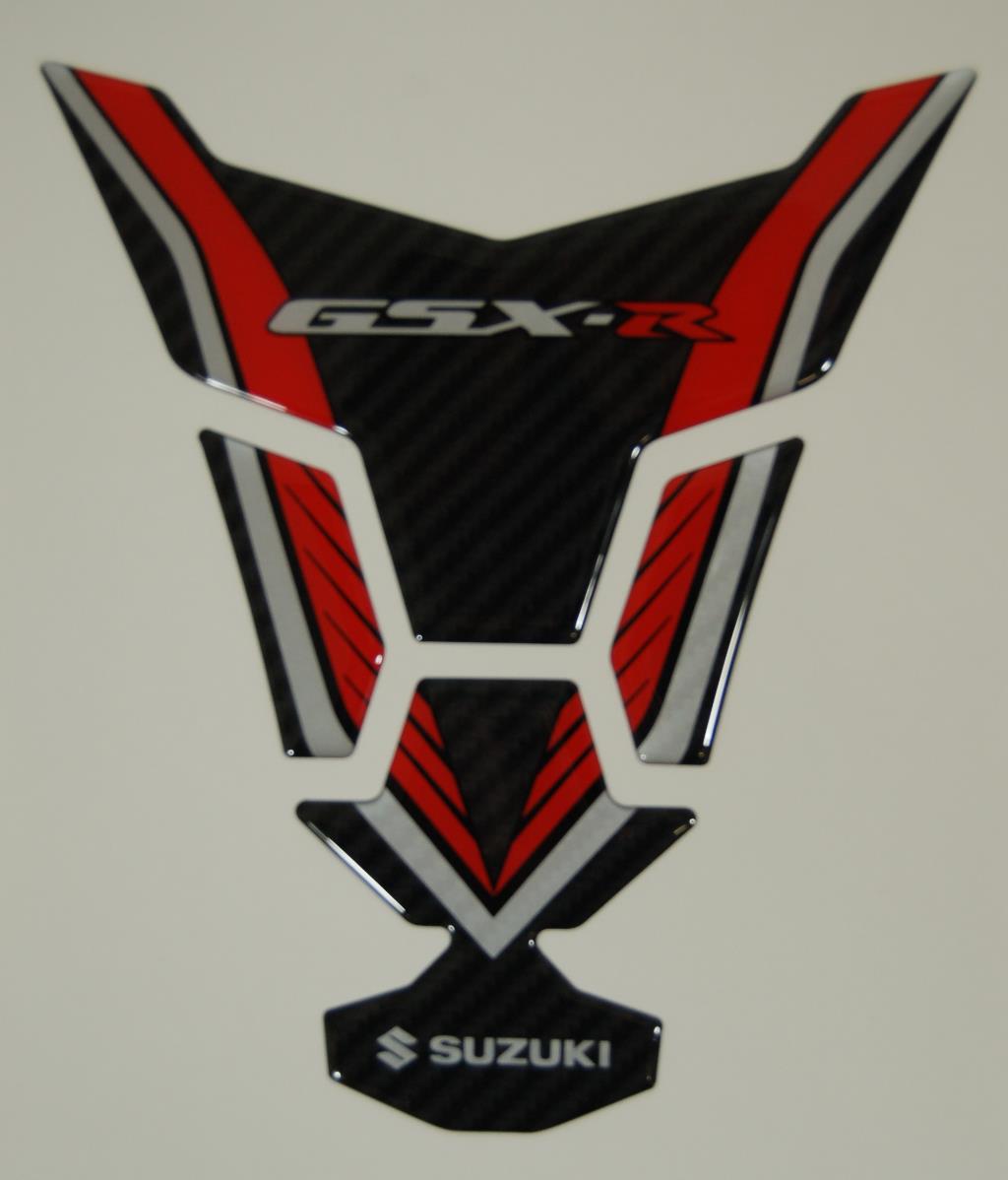 Suzuki 2017 GSX-R 1000 Carbon and Red Tank Pad 990D0-17K01-PAD