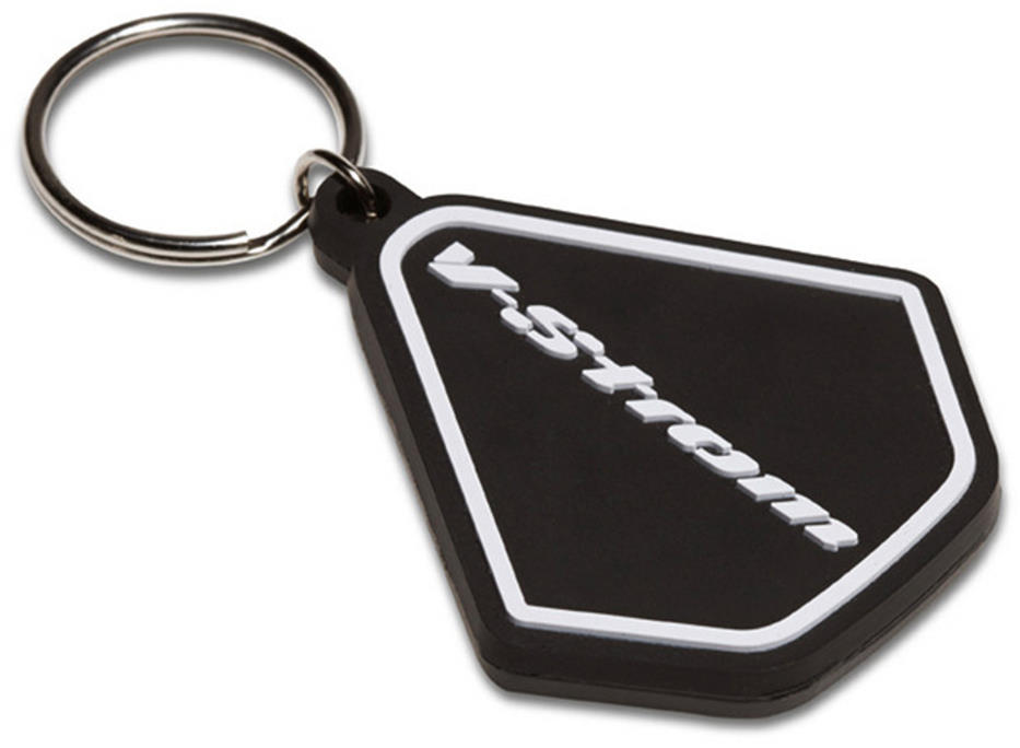 Suzuki Vstrom Keychain Keyfob Black