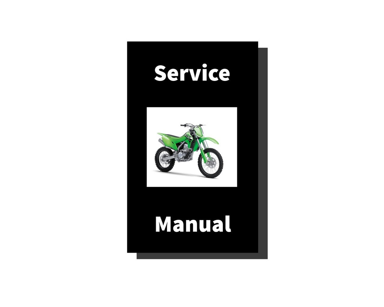 Kawasaki Factory OEM Service Manual KLX300R 2020-2023 99830-0004-04