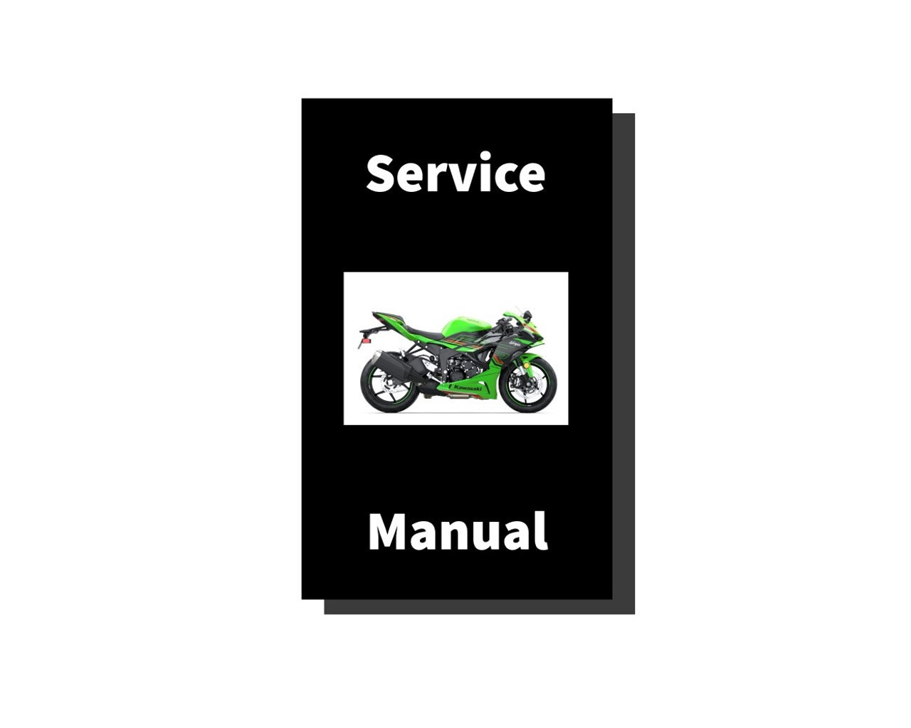 Kawasaki Factory OEM Service Manual ZX6R Ninja ZX636 2024+ 99832-0264-01