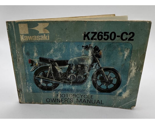 Kawasaki Factory Owners Manual 1978 KZ650-C2 99920-1025-01 Used