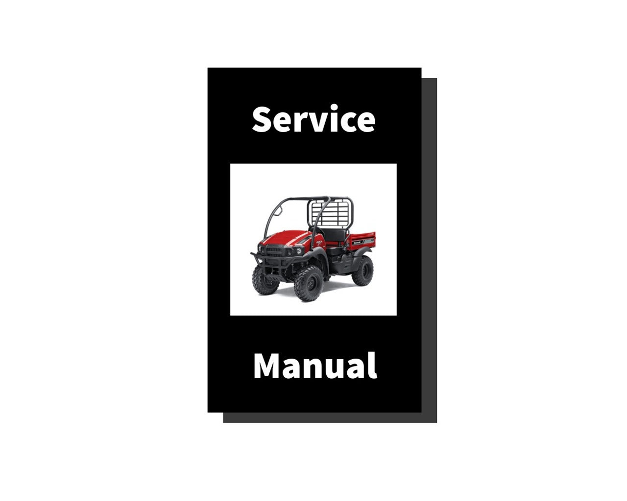 Kawasaki Factory OEM Service Manual Mule SX KAF610 2019-2024 99924-1543-06