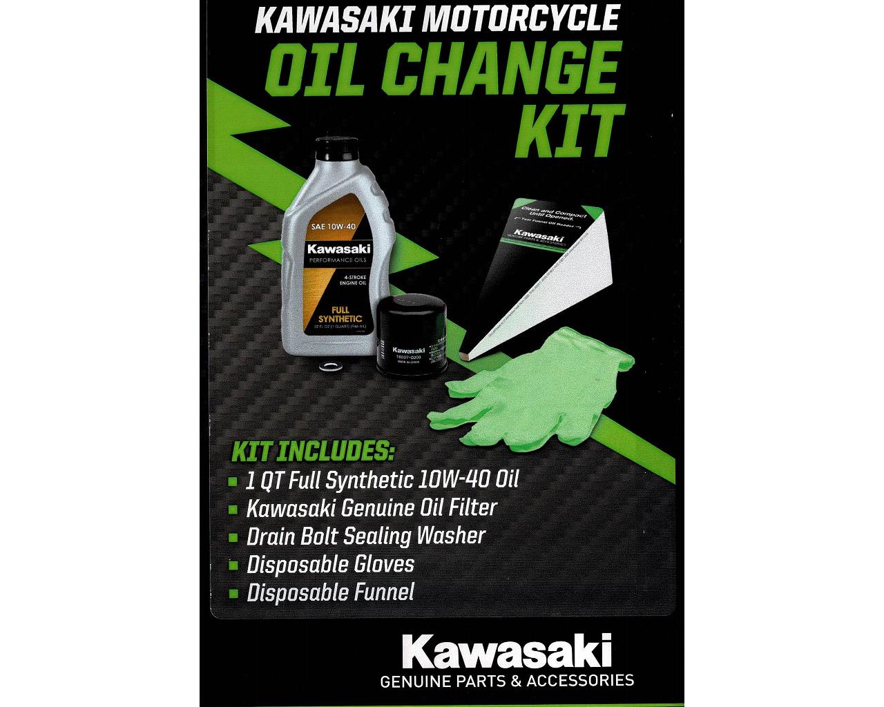 Kawasaki OEM Oil Change Kit KX250F 2009-2021 99974-0052