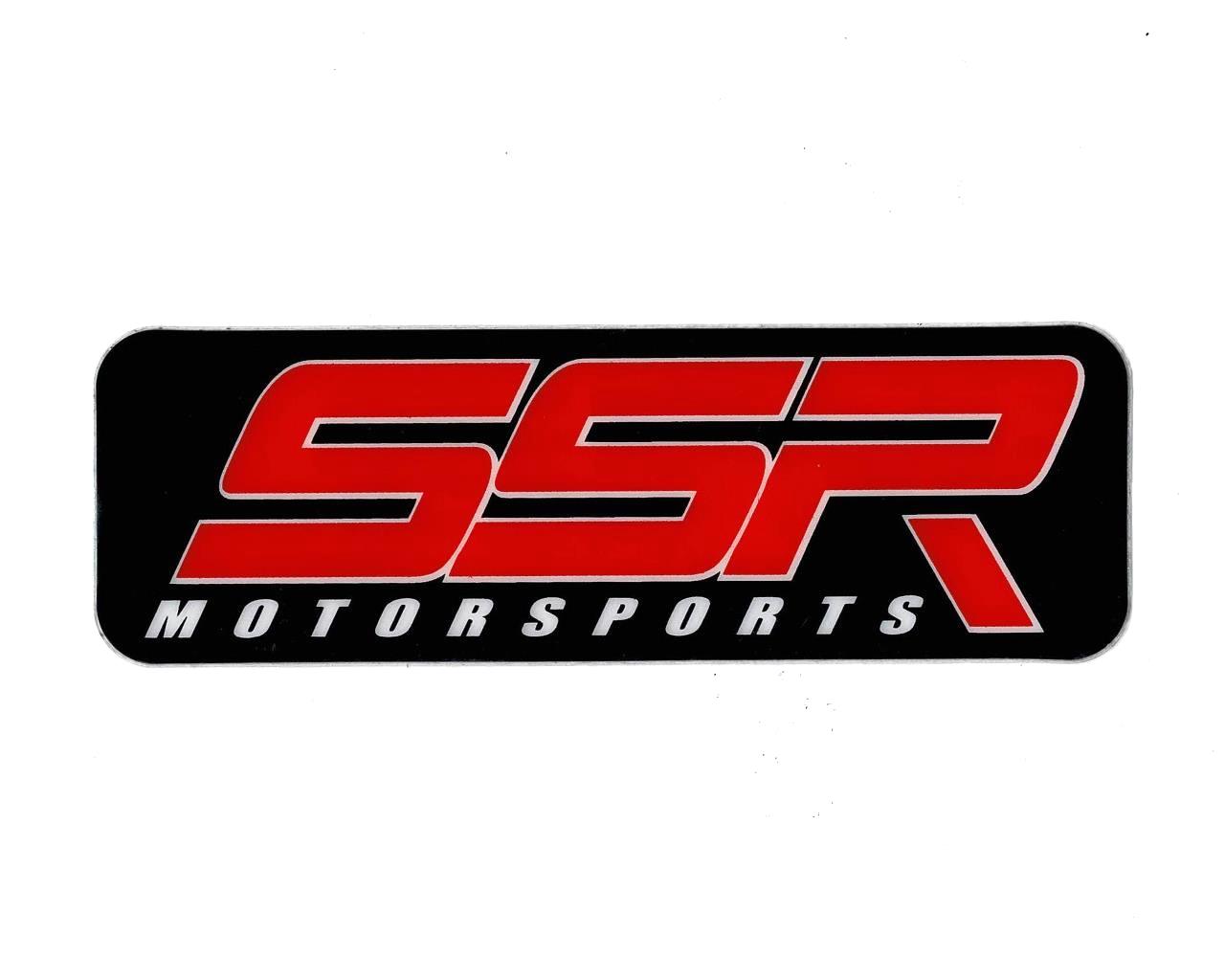 SSR LOGO OEM Sticker Decal  A00105-01-00